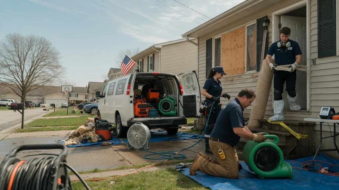Water Damage Restoration in Clam Lake, WI near me
